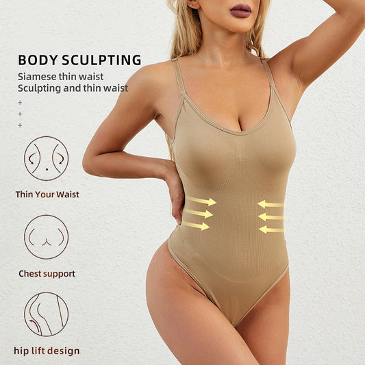 Anabel SculptContours Waist-Trim Bodysuit