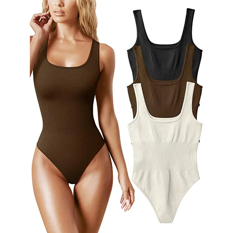 DailySculpt Ribbed Bodysuit - ALovelylook