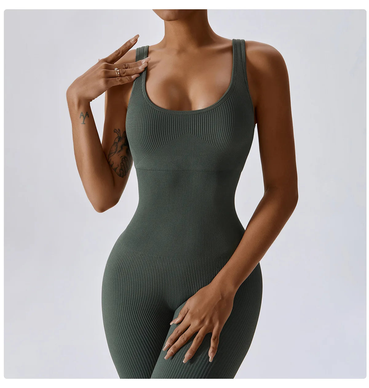 Arla Seamless Sculpt Jumpsuit - ALovelylook