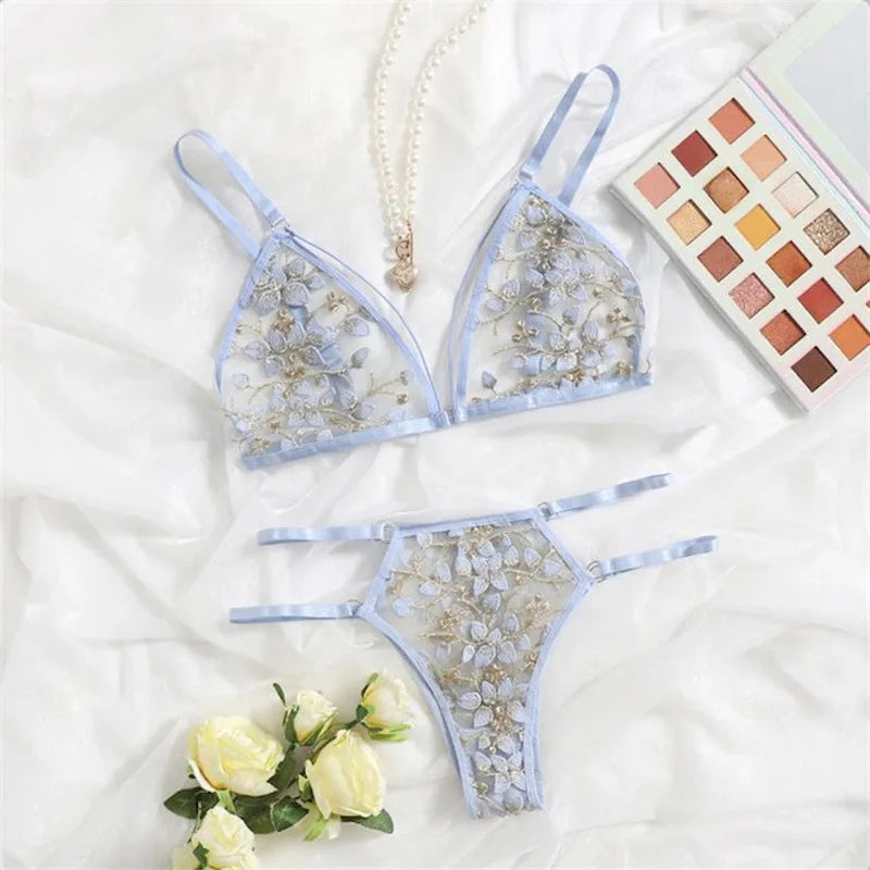 LaceGlam Seamless Bralette Set - ALovelylook