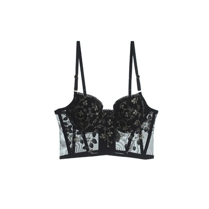 EleganceLace Embroidery Bralette Set - ALovelylook