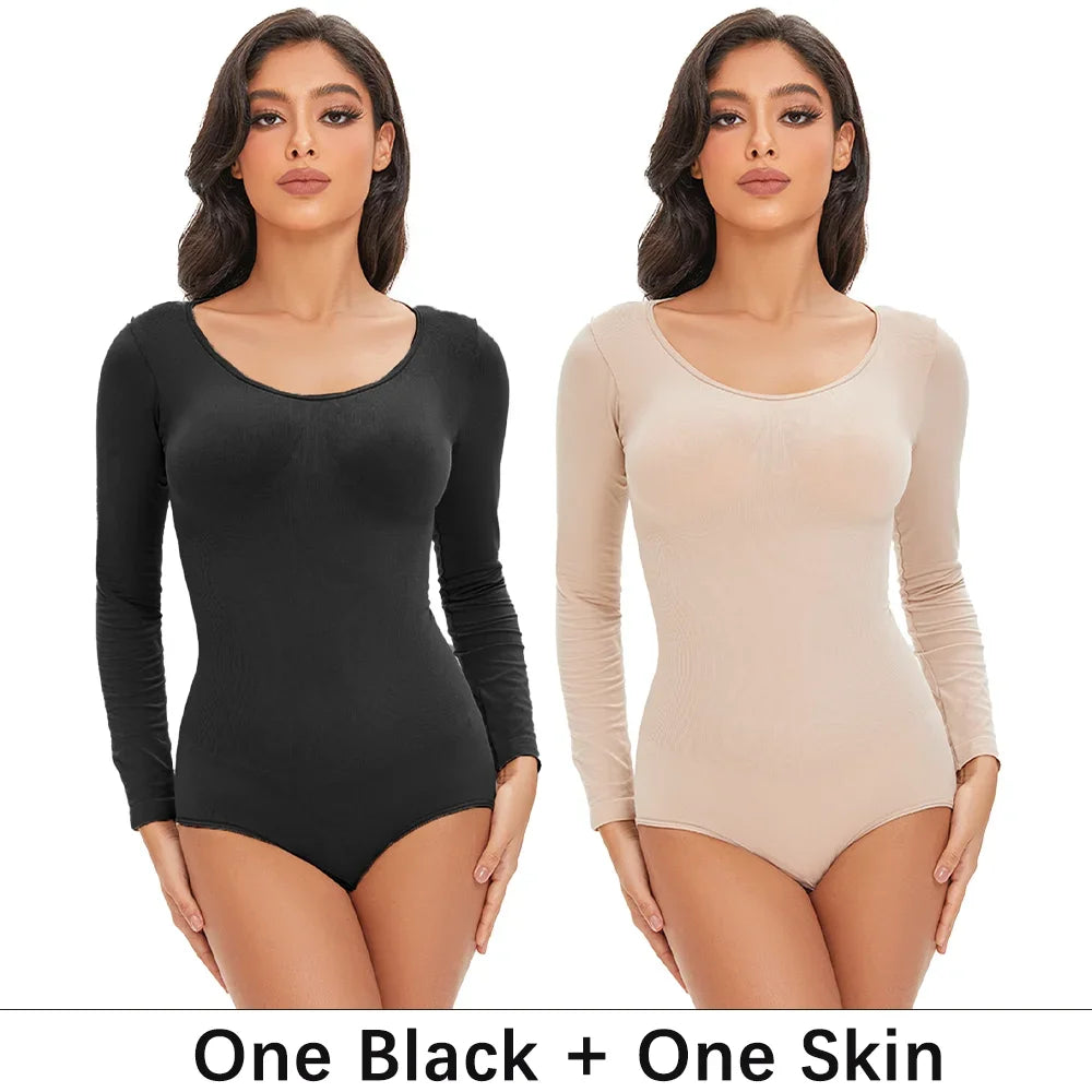 CurveEase Long Sleeve Shaper - ALovelylook