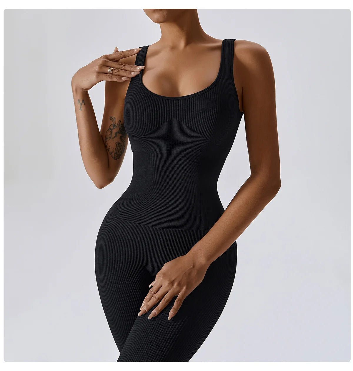 Arla Seamless Sculpt Jumpsuit - ALovelylook